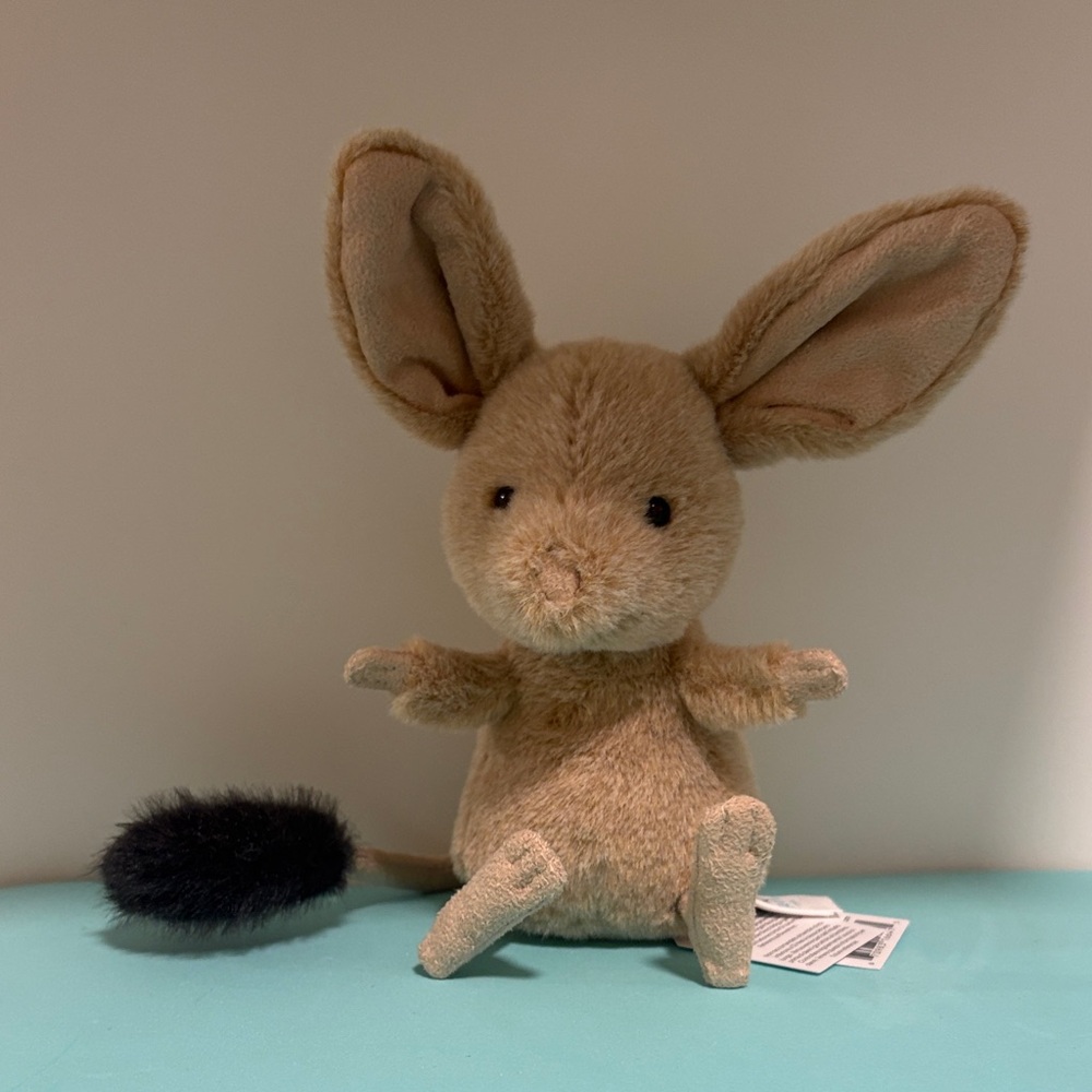 Jellycat Jerboa Genuine BNWT, tag protector & dustbag. Fastship